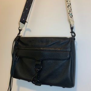 Rebecca minkoff M.A.B jumbo with guitar strap
